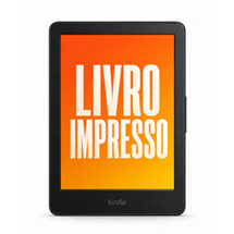 tablet kindle com capa de livro