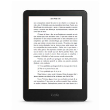 tablet kindle com texto