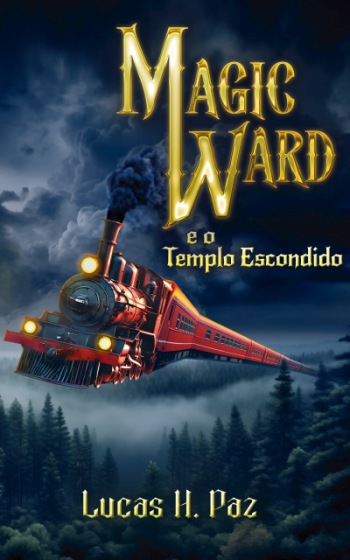 capa de livro de fantasia